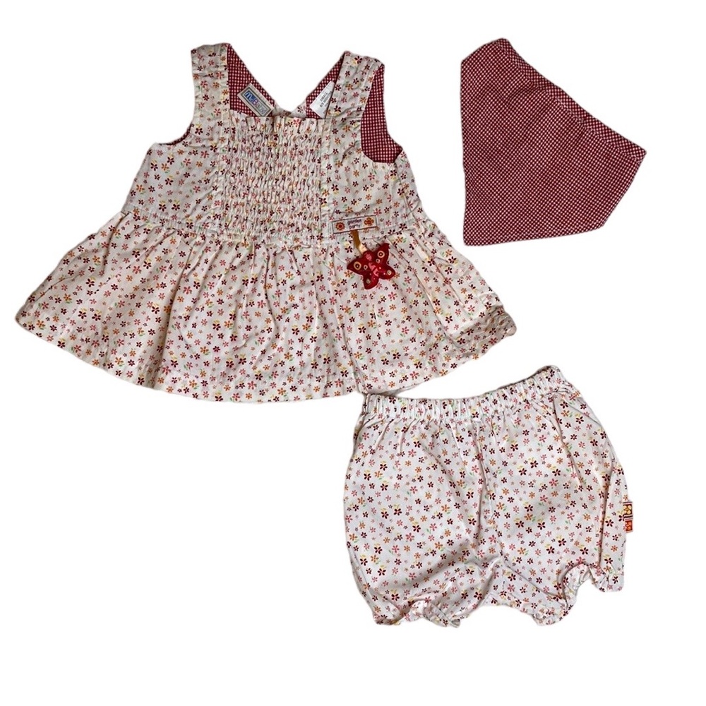 McBaby Floral 0-3 months Three Piece Set - Picture 1 of 12